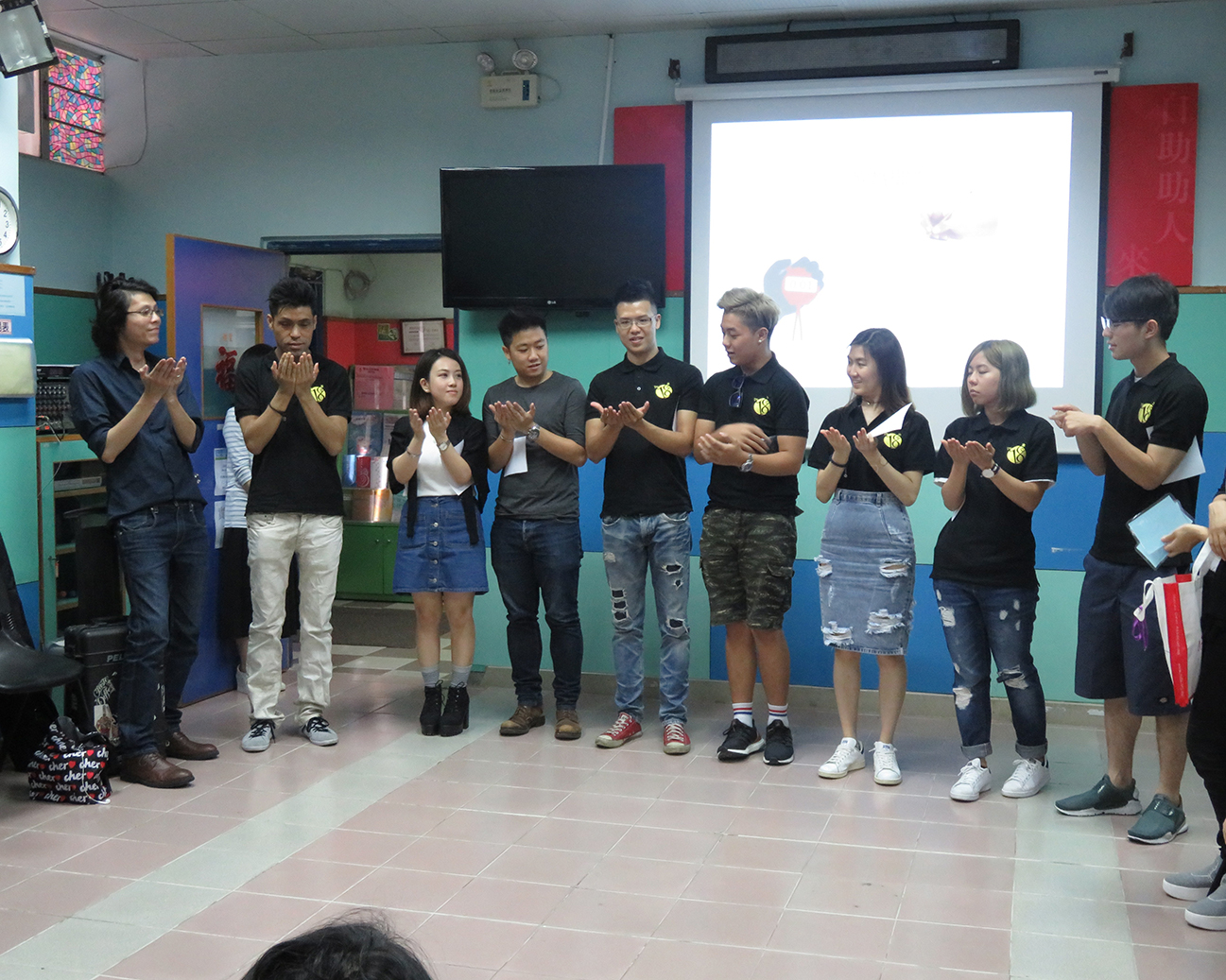 成功完成手語遊戲