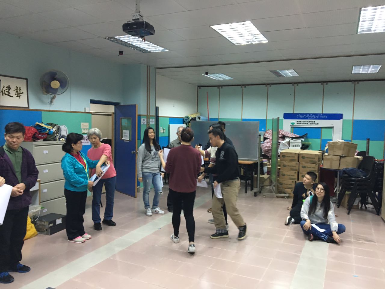 聾健義工意見交流及練習